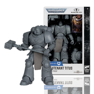 Warhammer 40,000 Lieutenant Titus: Space Marine II Artist Proof 7" Inch Scale Action Figure - McFarlane Toys