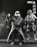 Universal Monsters x Teenage Mutant Ninja Turtles – Black & White Turtles 4-Pack 7" Inch Scale Action Figures- NECA