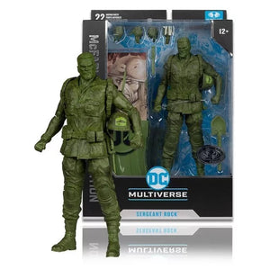 Sergeant Rock (PLATINUM) (DC Classic) McFarlane Collector Edition 7" Inch Scale Action Figure - McFarlane Toys