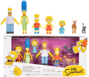 The Simpsons 2 1/2-inch Scale Action Figure Multipack - Jakks Pacific