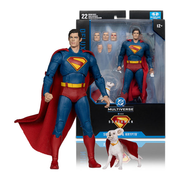 DC Multiverse Superman w/Krypto (Superman Movie) Deluxe Theatrical Edition 7