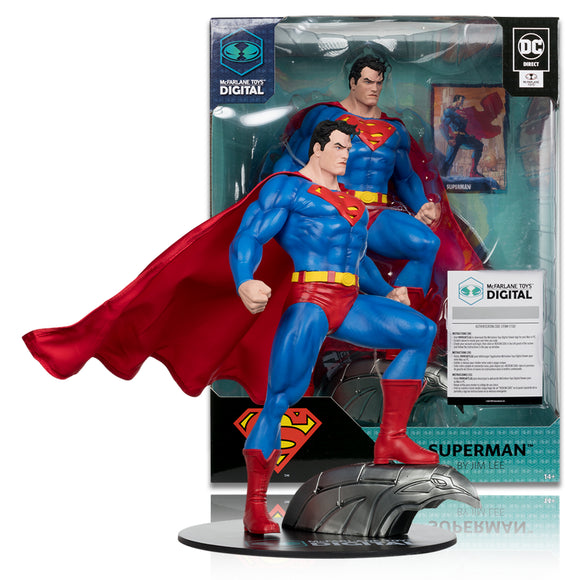 Superman 1:6 Statue by Jim Lee w/McFarlane Digital Collectible - McFarlane Toys
