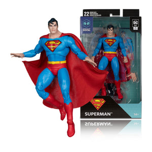 DC Multiverse Superman (DC: The Silver Age) w/McFarlane Toys Digital Collectible 7" Scale Action Figure - McFarlane Toys