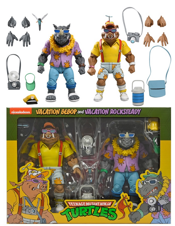 Teenage Mutant Ninja Turtles Cartoon Vacation Bebop and Rocksteady 7