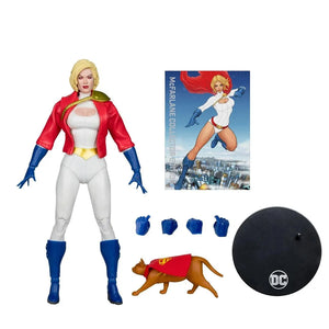 PLATINUM Power Girl (Power Girl: Reborn) McFarlane Collector Edition 7" Scale Action Figure - McFarlane Toys