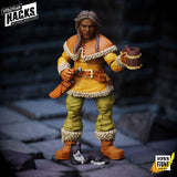 Vitruvian H.A.C.K.S. Fantasy Wave 8 Madame Ruskin Dwarf Tavern Keeper Action Figure - Boss Fight Studio