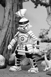 Teenage Mutant Ninja Turtles Cartoon Usagi Yojimbo Samurai 'Black and White' 7” Scale Action Figure - NECA