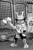 Teenage Mutant Ninja Turtles Cartoon Usagi Yojimbo Samurai 'Black and White' 7” Scale Action Figure - NECA