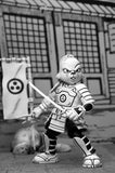 Teenage Mutant Ninja Turtles Cartoon Usagi Yojimbo Samurai 'Black and White' 7” Scale Action Figure - NECA