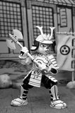 Teenage Mutant Ninja Turtles Cartoon Usagi Yojimbo Samurai 'Black and White' 7” Scale Action Figure - NECA