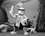 Teenage Mutant Ninja Turtles Cartoon Usagi Yojimbo Samurai 'Black and White' 7” Scale Action Figure - NECA