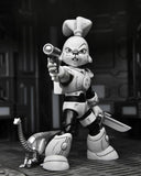 Teenage Mutant Ninja Turtles Cartoon Usagi Yojimbo Space 'Black and White' 7” Scale Action Figure - NECA