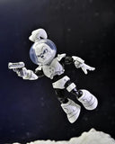 Teenage Mutant Ninja Turtles Cartoon Usagi Yojimbo Space 'Black and White' 7” Scale Action Figure - NECA