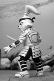 Teenage Mutant Ninja Turtles Cartoon Usagi Yojimbo Samurai 'Black and White' 7” Scale Action Figure - NECA