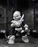 Teenage Mutant Ninja Turtles Cartoon Usagi Yojimbo Space 'Black and White' 7” Scale Action Figure - NECA