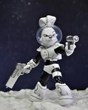 Teenage Mutant Ninja Turtles Cartoon Usagi Yojimbo Space 'Black and White' 7” Scale Action Figure - NECA