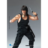 Rambo III Exquisite Super Series John J. Rambo 1:12 Scale Action Figure - Hiya Toys