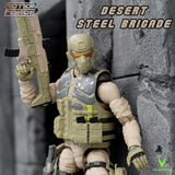 Action Force Desert Steel Brigade 1/12 Scale Action Figure - Valaverse