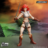 Hero H.A.C.K.S. Red Sonja 1:18 Scale Action Figure - Boss Fight Studio