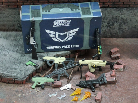 Action Force Weapons Pack (Echo) 1/12 Action Figure Accessory Set - Valaverse