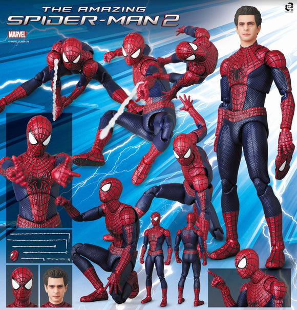 The Amazing Spider-Man 2 - Spider-Man (Peter Parker) - 2.0 Ver. Action Figure no.248 - Medicom MAFEX