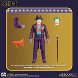 Batman (1989) Deluxe Set 5 Points Action Figures (Set of 3) - Mezco