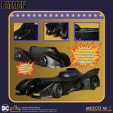 Batman (1989) Batmobile 5 Points Action Figure Vehicle - Mezco