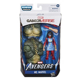 Avengers Video Game Marvel Legends 6 Inch Ms Marvel Action Figure + BAF - Hasbro