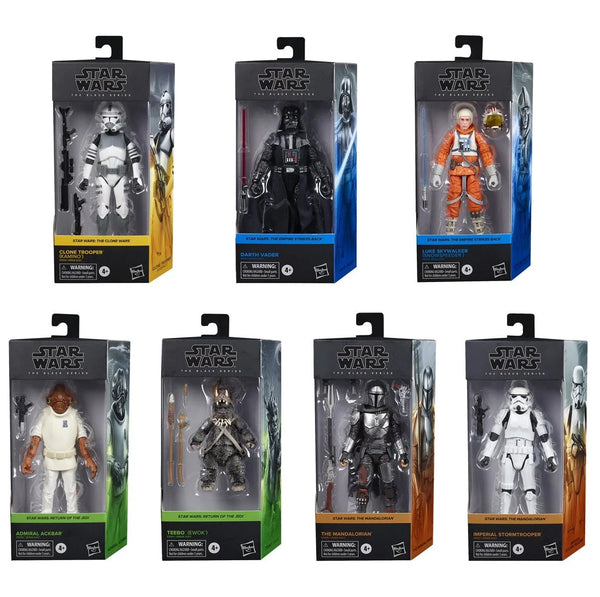 Star Wars The Black Series 6-Inch Deluxe Action Figures Wave 1