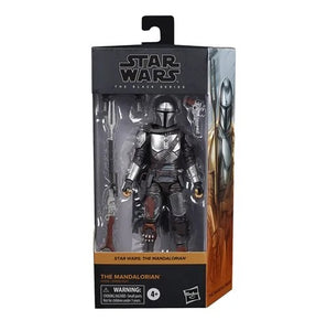 Star Wars The Black Series The Mandalorian (Beskar) Collectible 6" Action Figure - Hasbro (Import Stock)