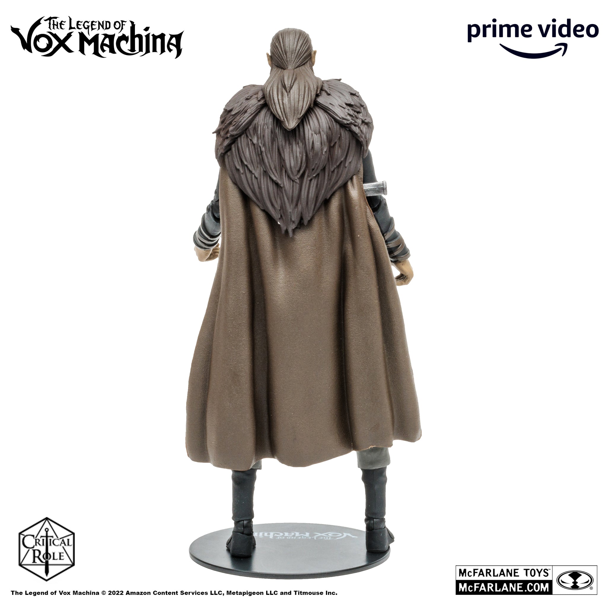 Critical Role Vaxildan The Legend Of Vox Machina 7 Inch Scale Acti Props And Uk 4513
