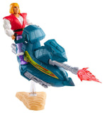 Masters of the Universe Origins Action Figure 2020 Prince Adam with Sky Sled 5.5" Inch Action Figure - Mattel