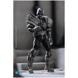 Judge Dredd Exquisite Mini: Black and White Judge Dredd 1:18 Scale Figure - Hiya Toys