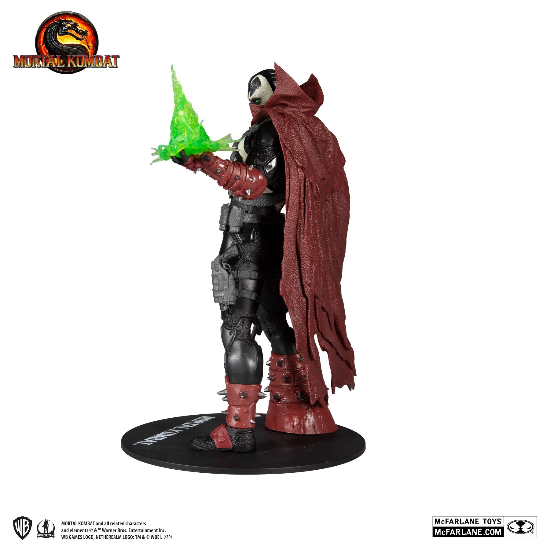 Mortal Kombat 11 Spawn Commando Spawn Dark Ages Skin 12 Inch Statu Props Replicas