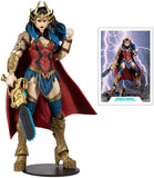 DC Multiverse Death Metal Wonder Woman 7" Inch Action Figure with Build a Figure for 'Darkfather' Figure (BAF) - McFarlane Toys