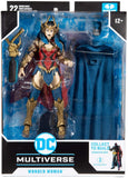 DC Multiverse Death Metal Wonder Woman 7" Inch Action Figure with Build a Figure for 'Darkfather' Figure (BAF) - McFarlane Toys