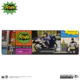 DC Retro Batman 66 - Batcycle with Side Car Vehicle - McFarlane Toys *SALE!*