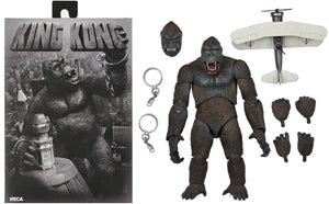 NECA King Kong Concrete Jungle with Shackles and Plane 7" Inch Action Figure