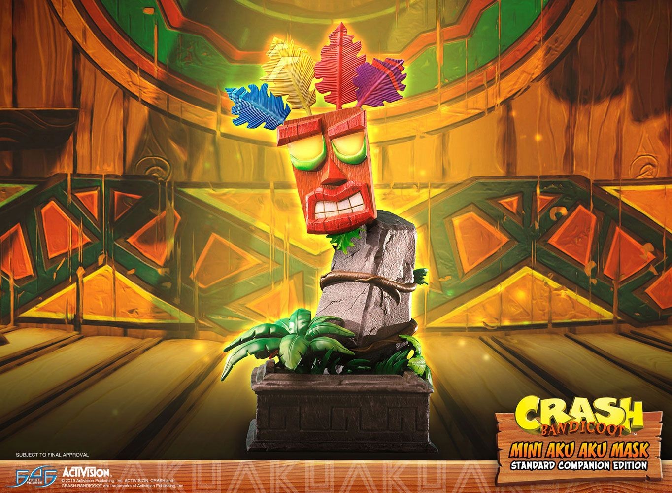 Devils hand - Aku aku Crash Bandicoot Crash Bandicoot Aku