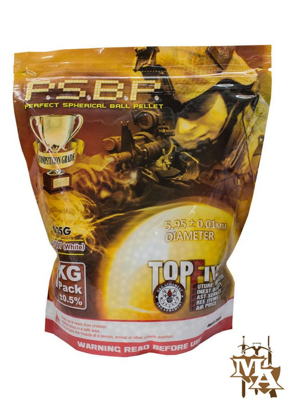 G&G Armament P.S.B.P Competition Grade 0.25g BB Pellets (4000 - 1 Kilo)