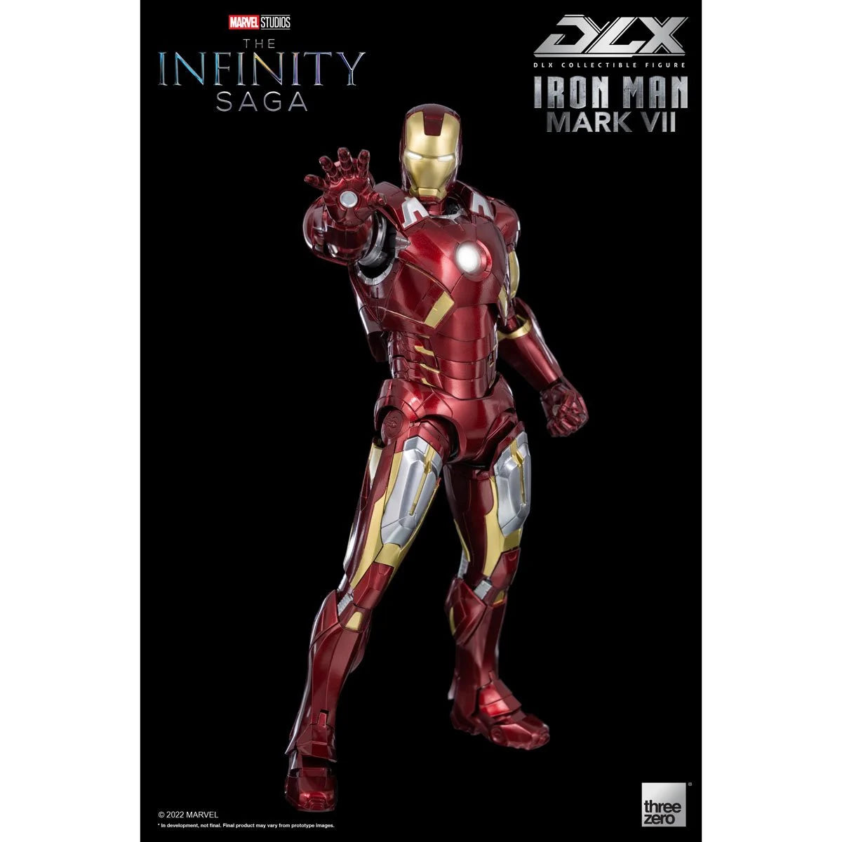 Marvel Studios: The Infinity Saga Iron Man Mark 7 DLX Action