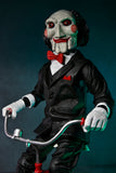 SAW Billy Puppet on Tricycle 12″ Action Figure with Sound - NECA