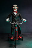 SAW Billy Puppet on Tricycle 12″ Action Figure with Sound - NECA