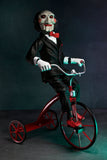 SAW Billy Puppet on Tricycle 12″ Action Figure with Sound - NECA