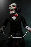 SAW Billy Puppet on Tricycle 12″ Action Figure with Sound - NECA