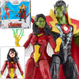 Marvel Legends Series Skrull Queen and Super-Skrull (2 Pack) 6" Inch Action Figures - Hasbro