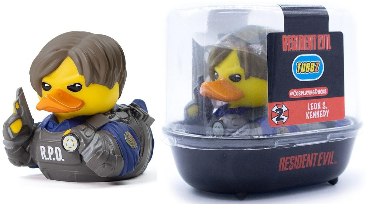 Resident Evil Leon S Kennedy TUBBZ Cosplaying Duck Collectible – Props ...