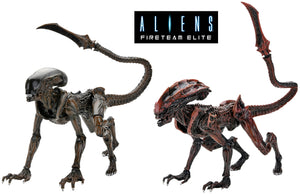 Aliens: Fireteam Elite (Set of 2) Prowler & Runner Alien 7″ Scale Action Figures - NECA