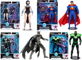 DC Multiverse Crime Syndicate Full wave of 4 Figures (Build-a-Figure Starro) 7" Inch Scale Action Figures (Target Exclusive) - McFarlane Toys