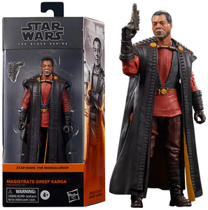 Star Wars The Black Series Magistrate Greef Karga 6" Inch Action Figure - Hasbro